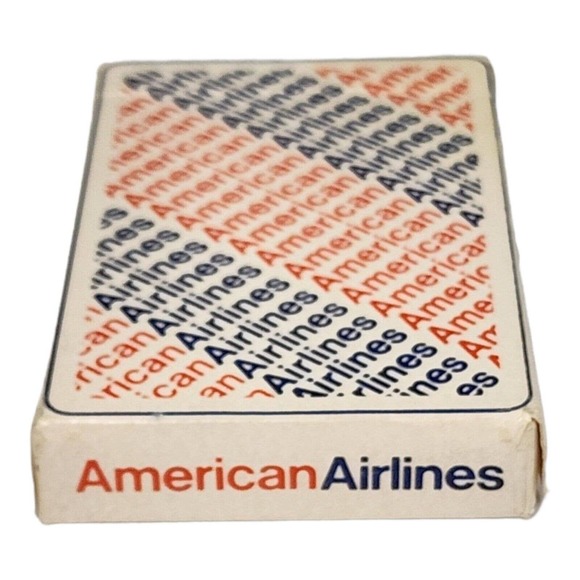 America Airlines Playing Cards Bridge Size - Vintage Travel Memorabilia - Picture 1 of 5